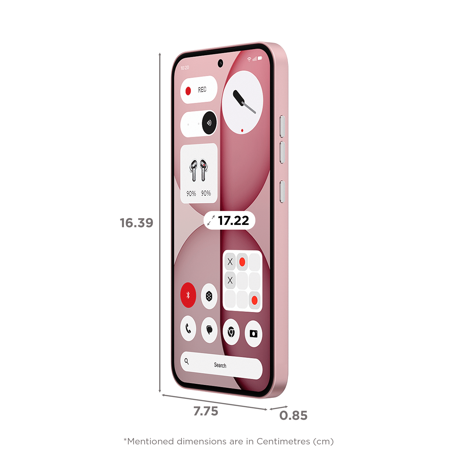 Buy Nothing Phone 4a 5G (12GB RAM, 256GB, Pink) Online - Croma